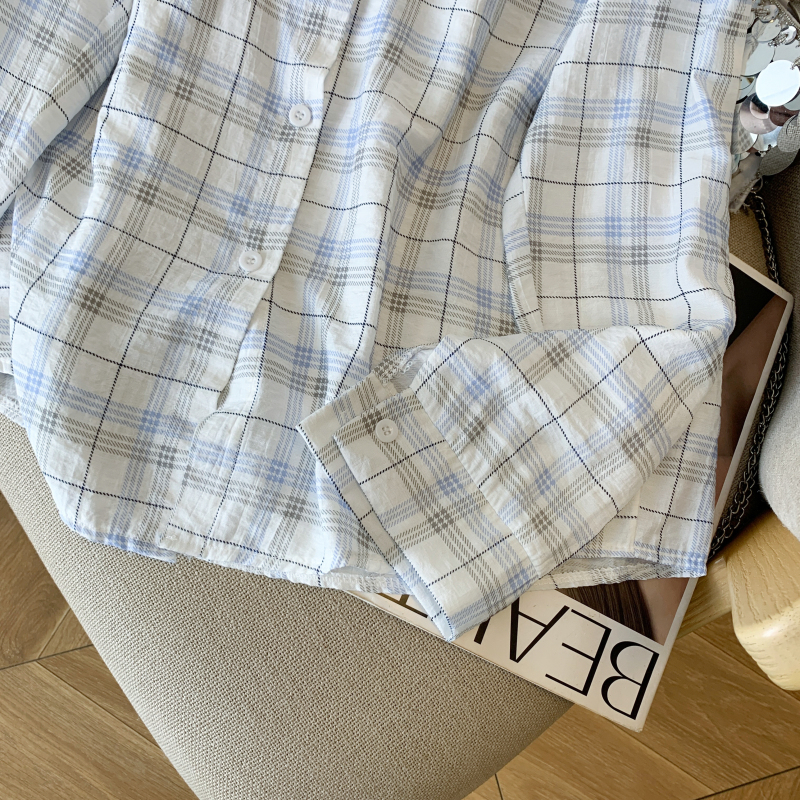 Casual sunscreen sun shirt lazy shirt for women