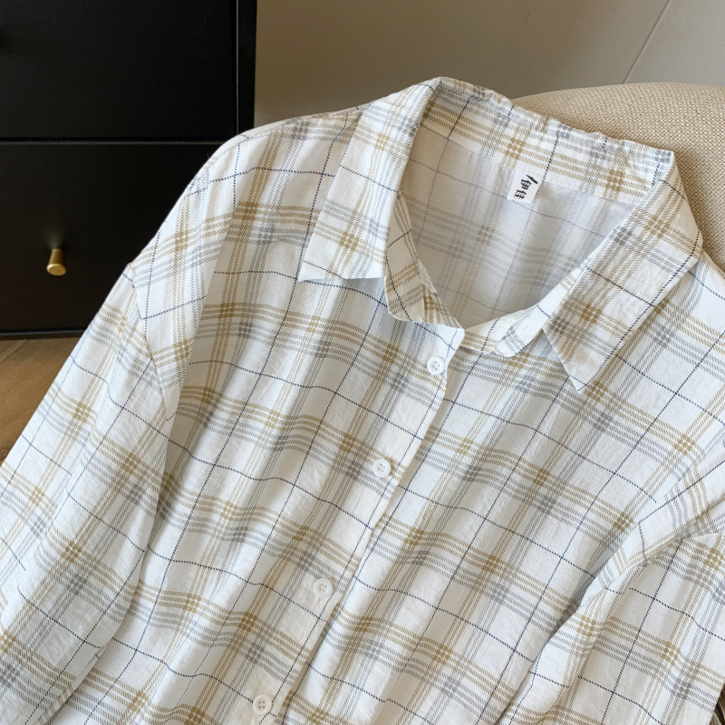 Casual sunscreen sun shirt lazy shirt for women