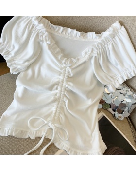Short sleeve T-shirt enticement small shirt for women