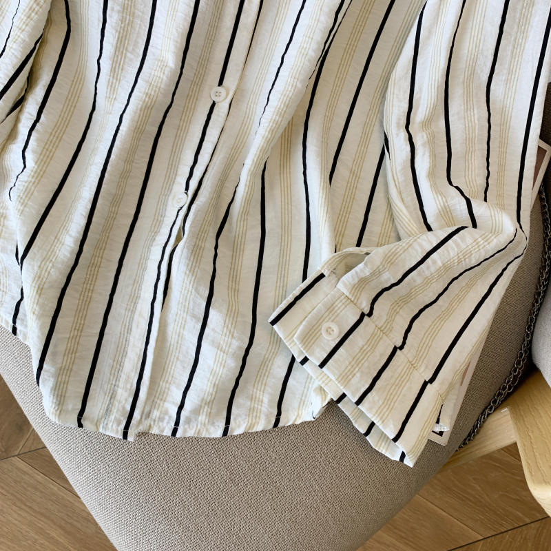 Breathable lazy sunscreen shirts thin summer shirt