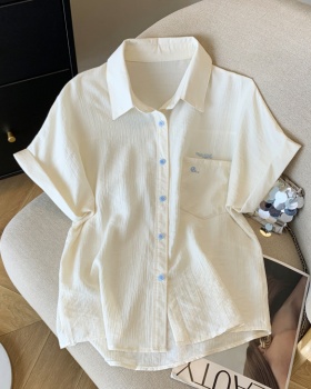 Short Korean style shirt short sleeve loose tops