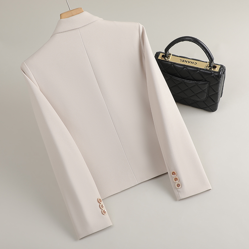 Spring and autumn Korean style business suit black tops