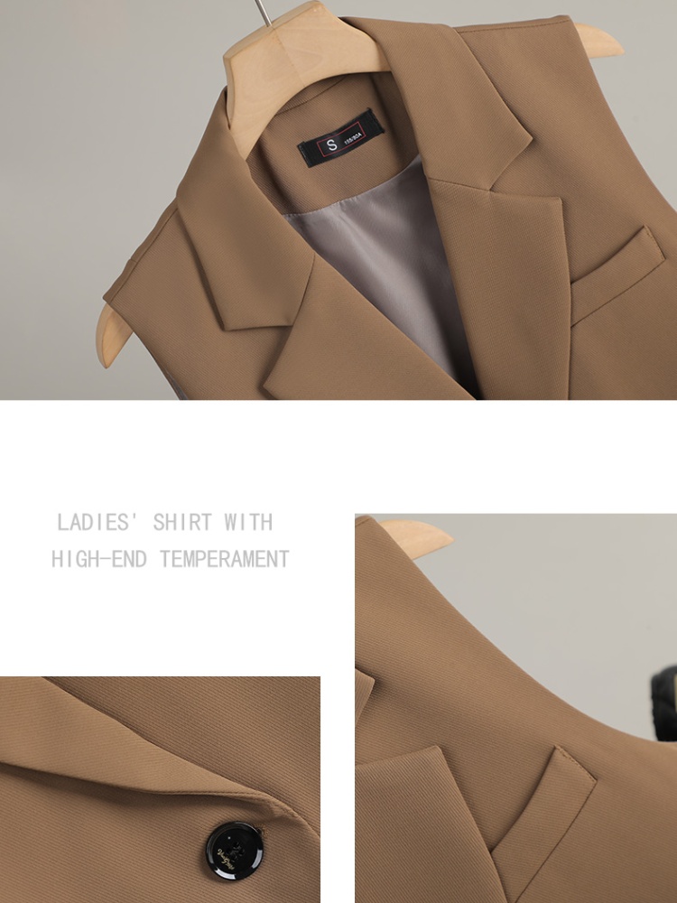 Western style waistcoat niche coat