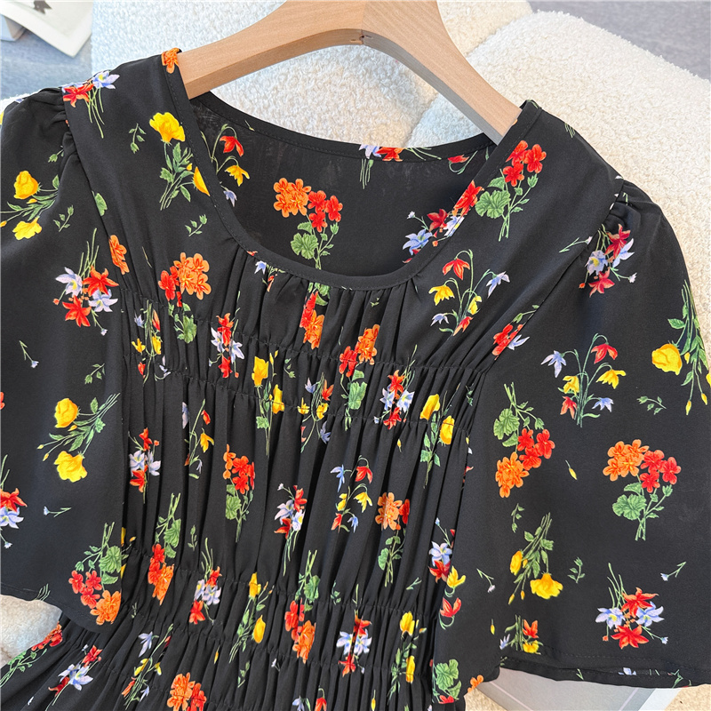 Vacation slim long dress temperament dress