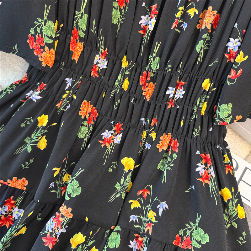Vacation slim long dress temperament dress