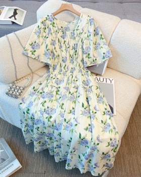 Fat slim light luxury soft thin dress for women