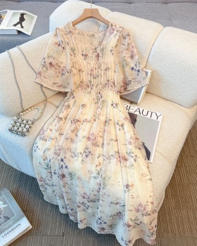 Vacation temperament tender glaze Korean style dress