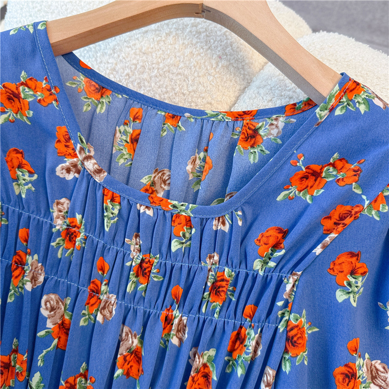 Slim high waist cool temperament long dress for women