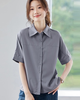 Casual commuting all-match shirt for women