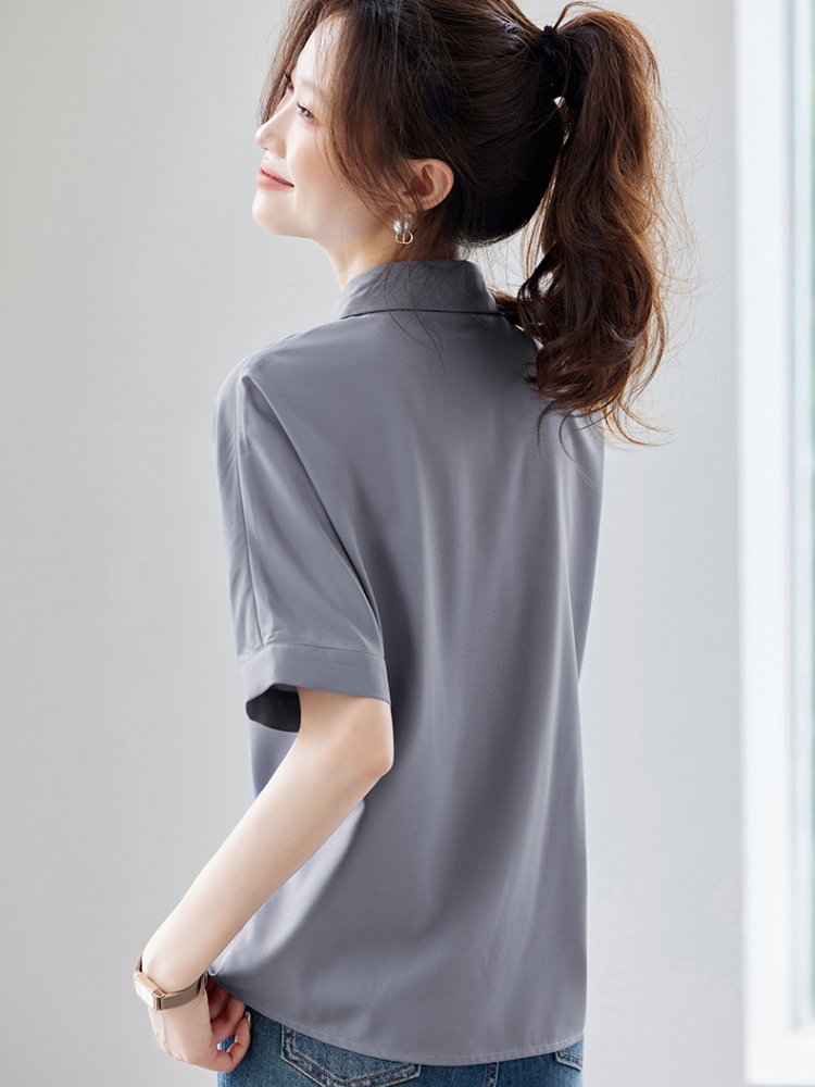 Casual commuting all-match shirt for women