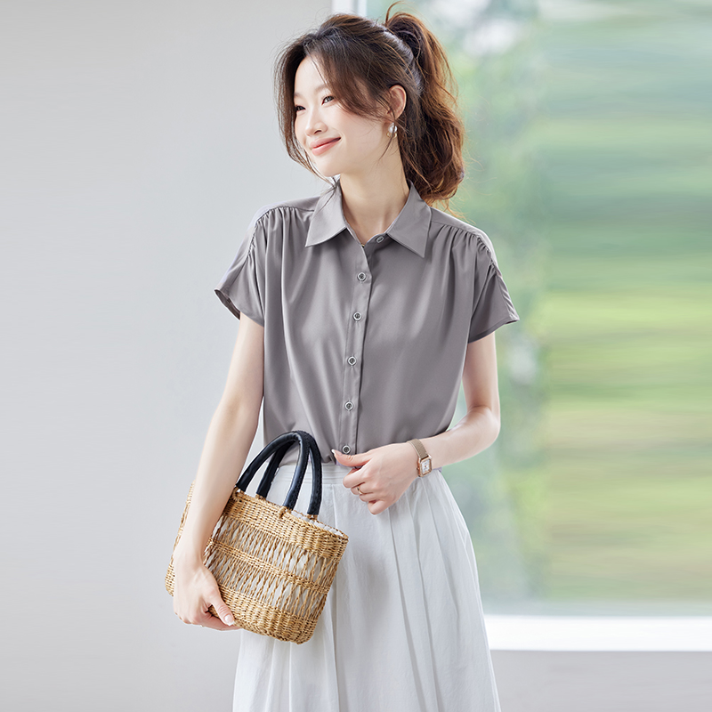 Commuting small shirt all-match shirt for women
