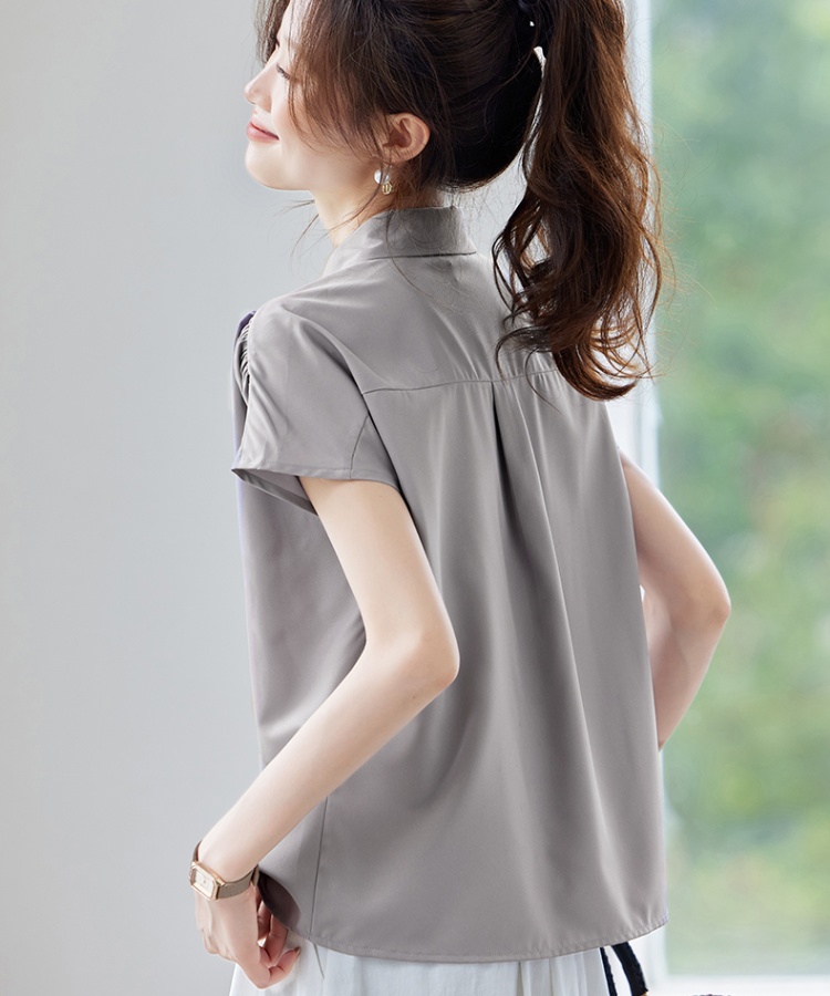 Commuting small shirt all-match shirt for women