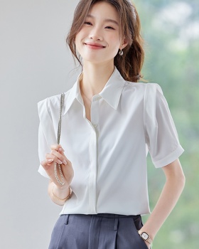 Pure Western style tops purple shirt for women