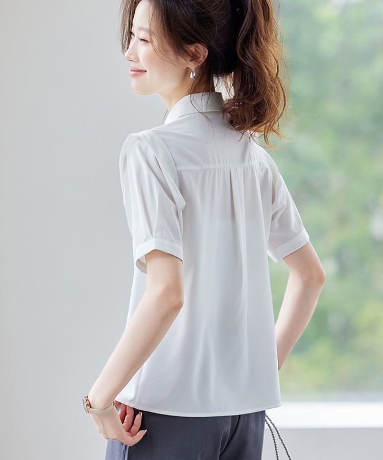 Pure Western style tops purple shirt for women