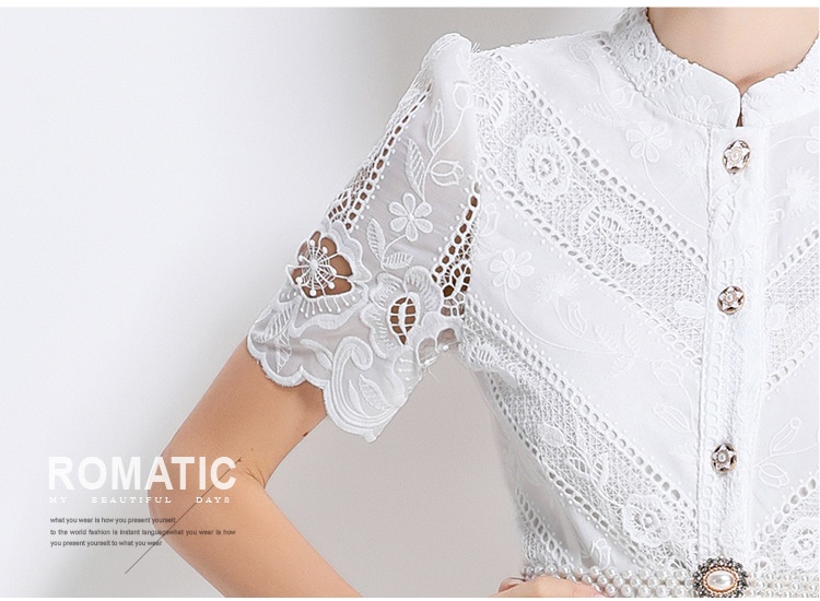 Long sleeve laser hollow slim printing dress