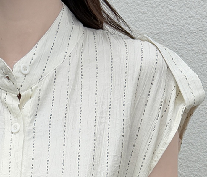 Stripe casual pants summer shirt a set for women