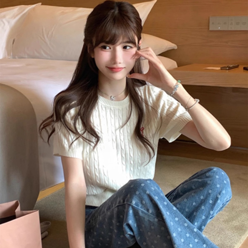Western style tops fashion sweater for women