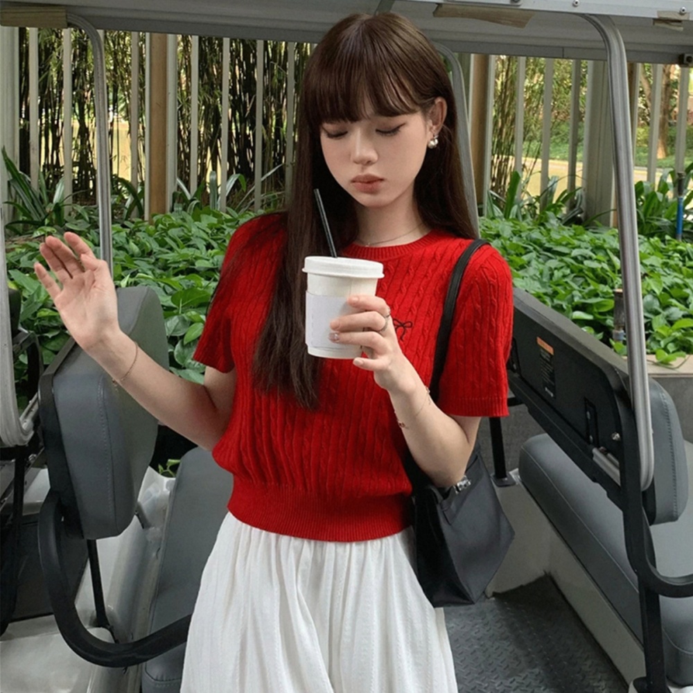 Western style tops fashion sweater for women