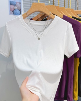 Loose short sleeve T-shirt fashion tops for women