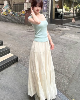 Show young skirt summer sweater a set for women