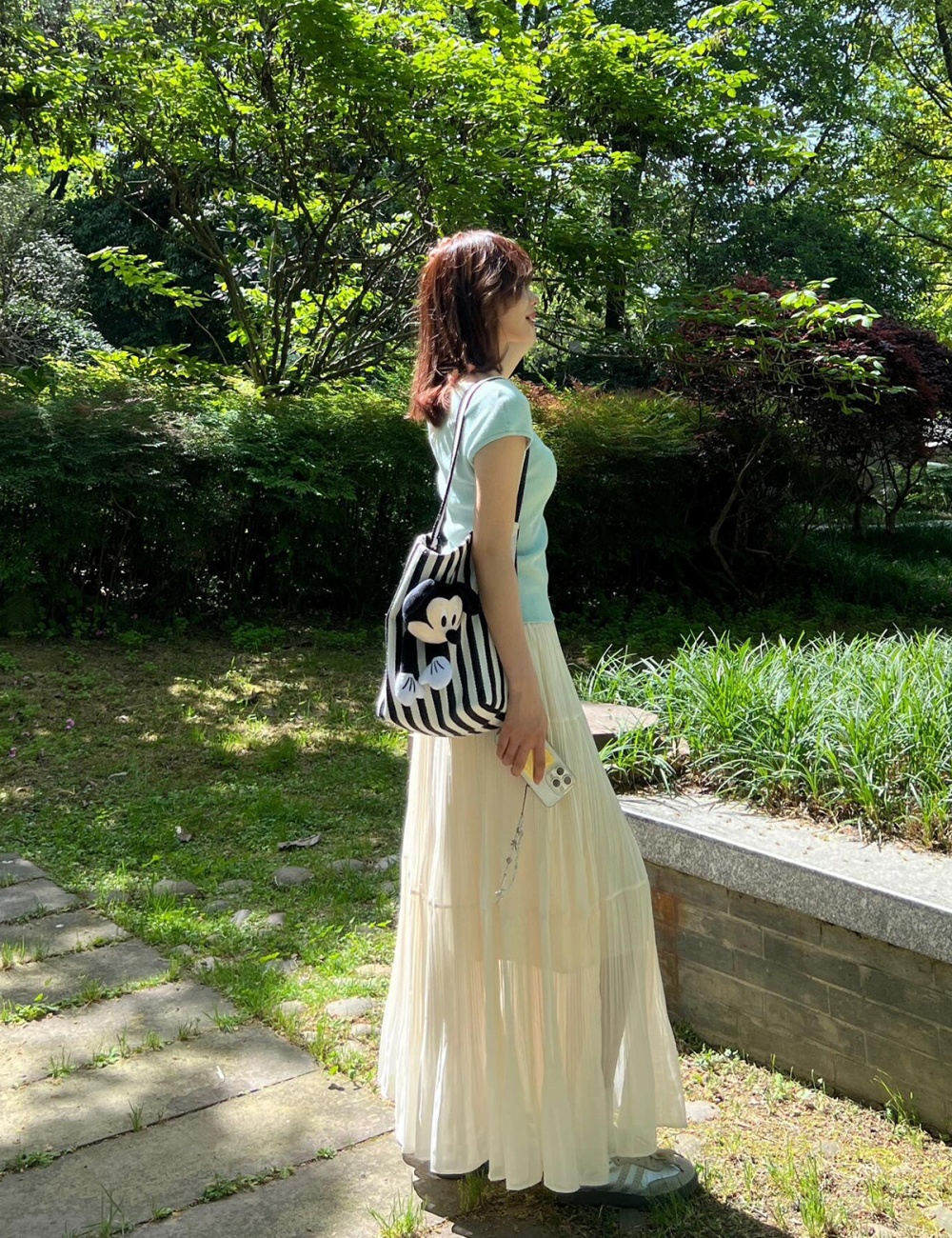 Show young skirt summer sweater a set for women