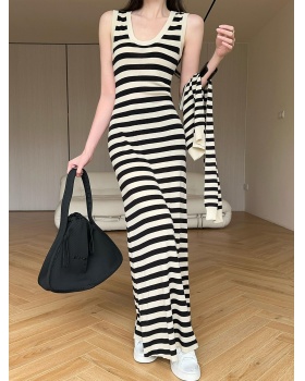 Fashion temperament dress 2pcs set for women