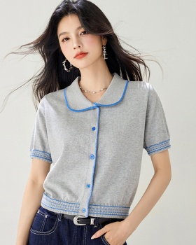 Lapel Casual T-shirt mixed colors short sleeve shirts