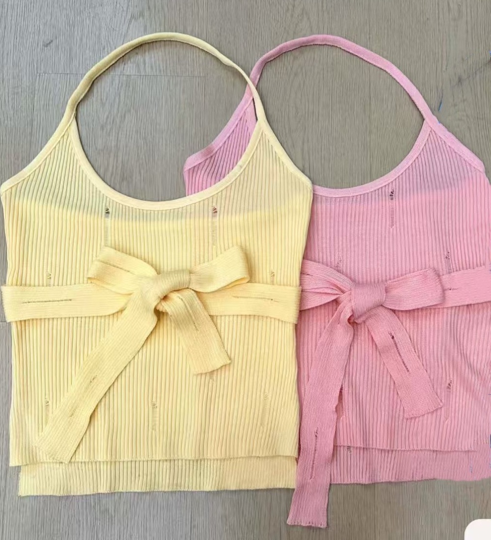 Bandage sling vest slim spicegirl tops for women