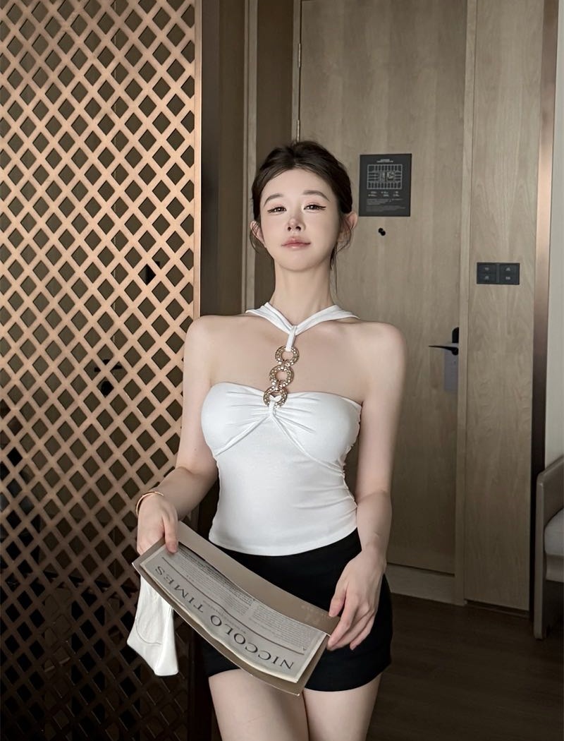 Wears outside sling vest unique summer tops for women