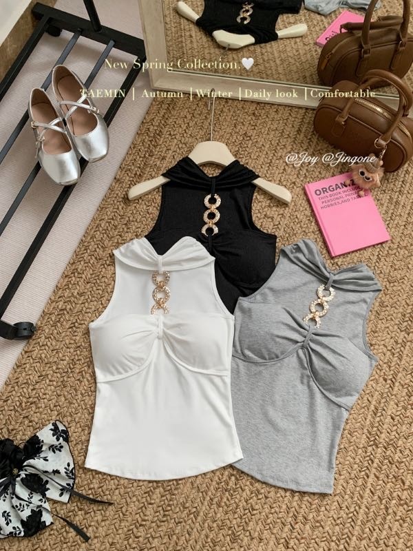Wears outside sling vest unique summer tops for women