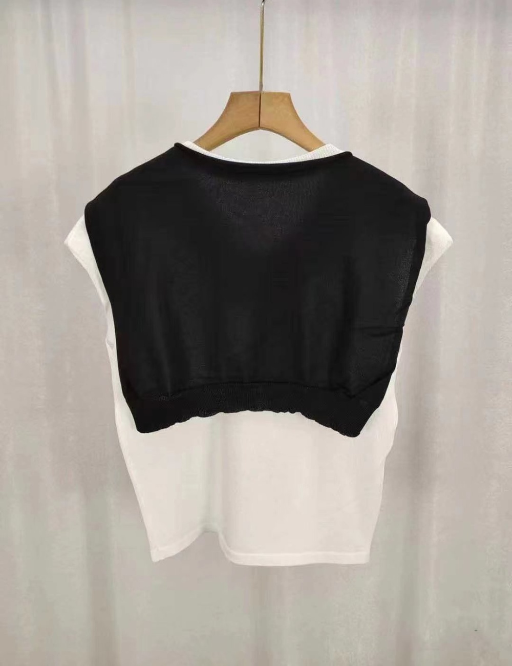 All-match short tops boats sleeve shawl for women