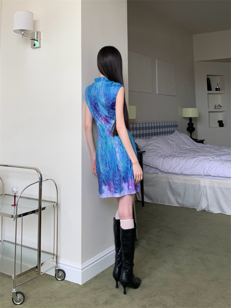 Goldfish dress Chinese style cheongsam for women
