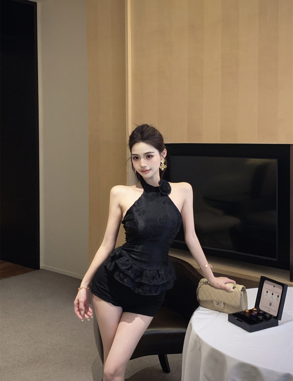 Stereoscopic Chinese style enticement colors tops