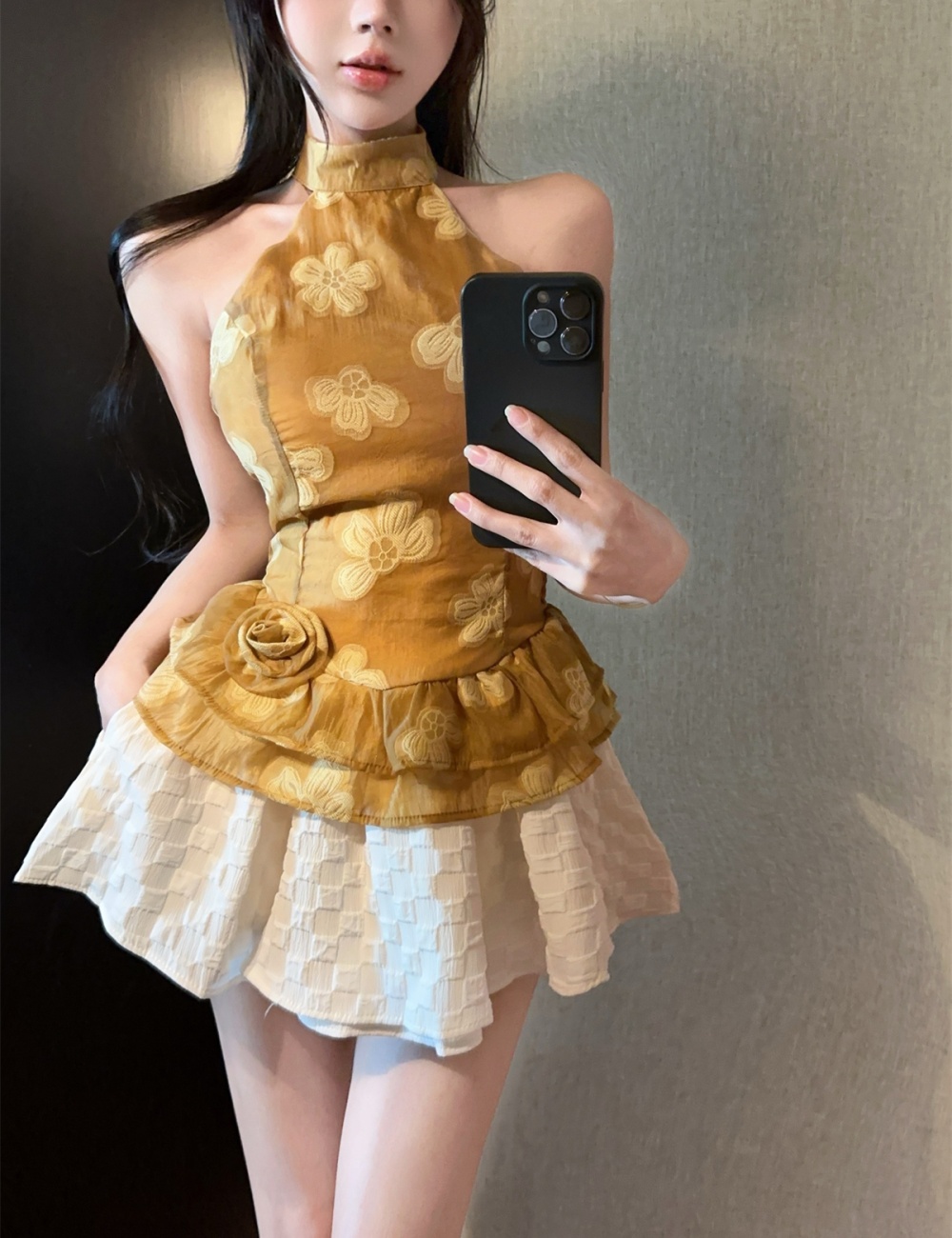Stereoscopic Chinese style enticement colors tops