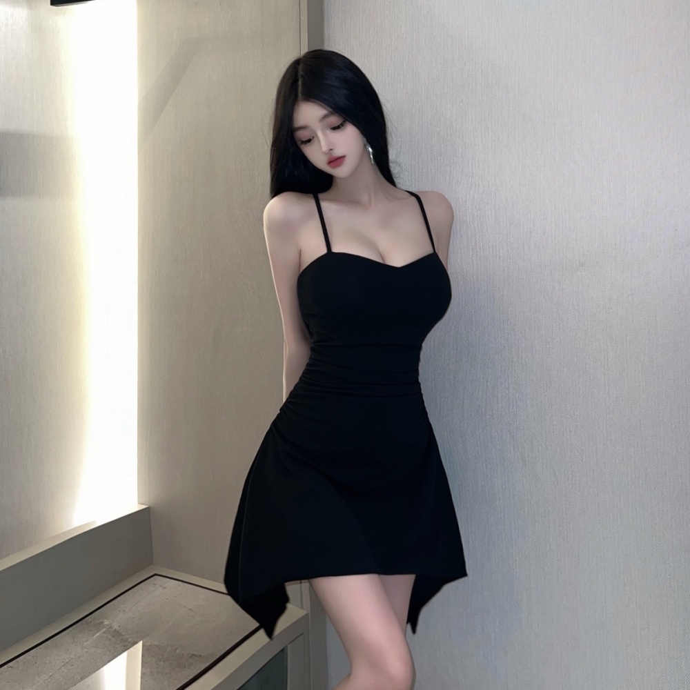 Temperament with chest pad spicegirl sexy dress