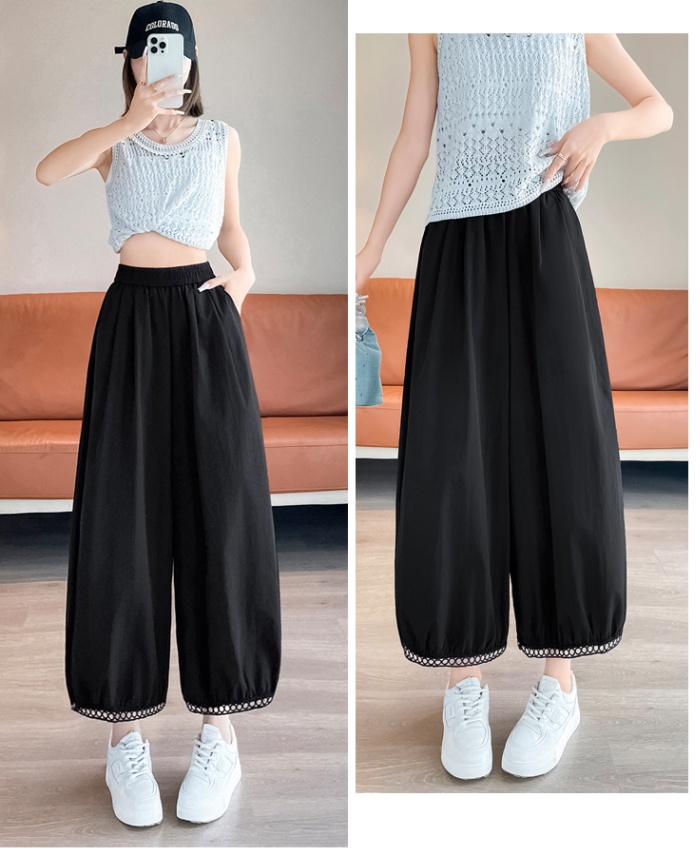 Drape straight nine pants loose Casual bloomers for women