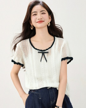 Slim short summer show young all-match tops