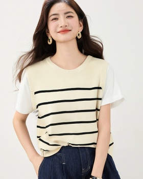 Simple all-match sweater Casual tops for women