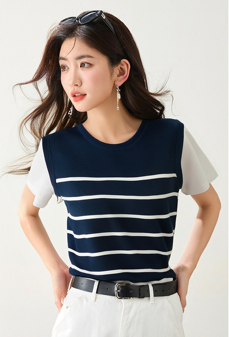 Simple all-match sweater Casual tops for women