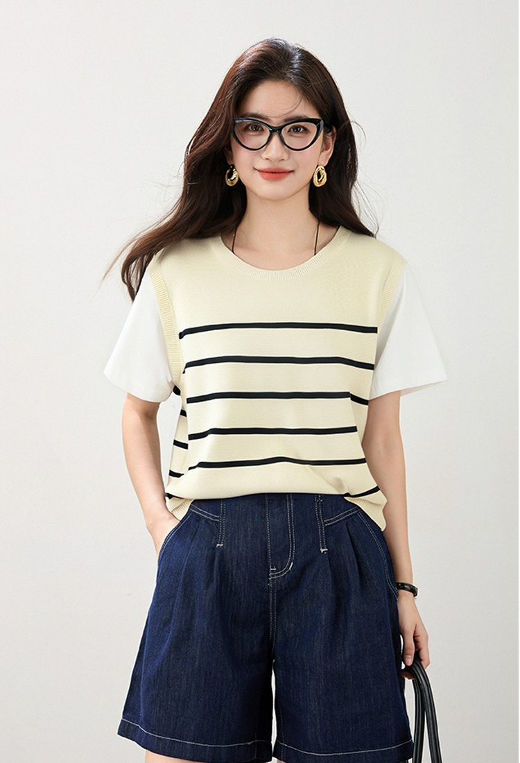 Simple all-match sweater Casual tops for women