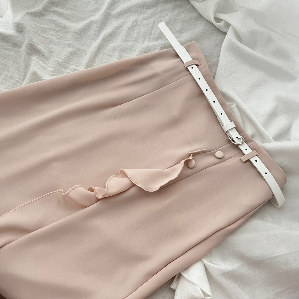 Puff sleeve mermaid skirt summer short tops a set for women