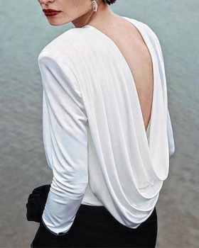 Summer halter bottoming shirt temperament loose tops