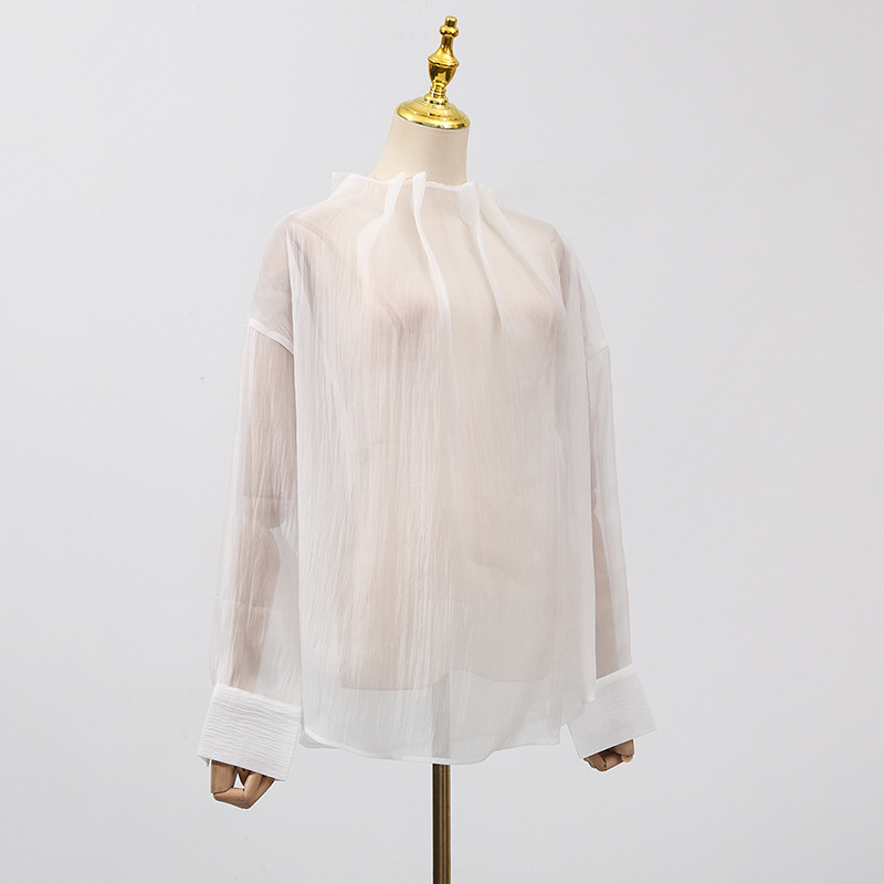 Niche commuting shirt temperament summer tops for women