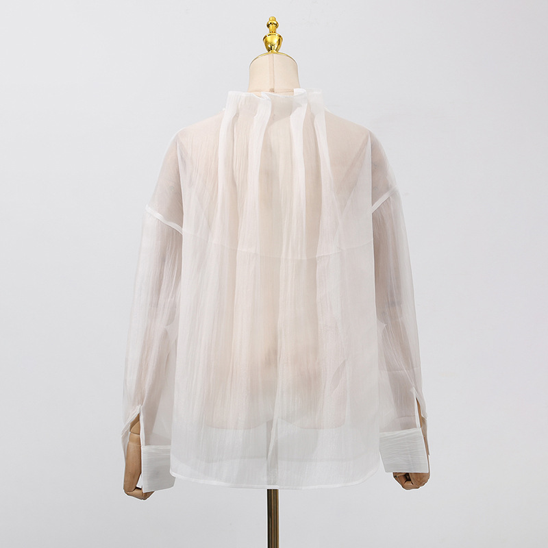 Niche commuting shirt temperament summer tops for women