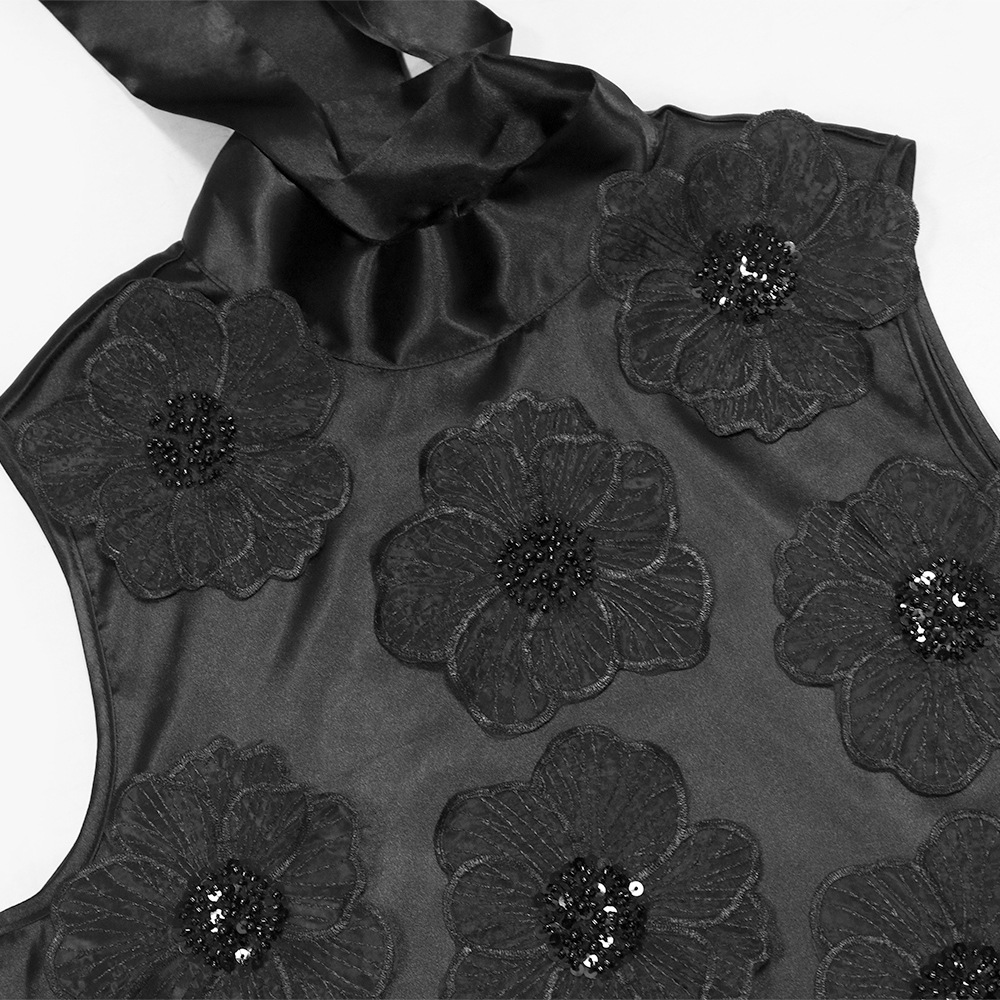 Sleeveless dress fashion long dress for women