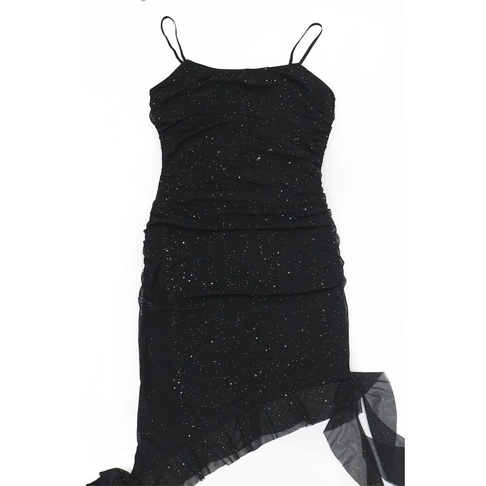 Sling sexy T-back package hip dress for women