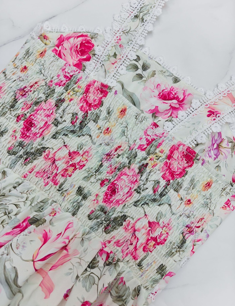 Printing vacation European style dress for women