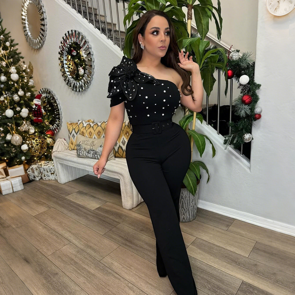 European style temperament fashion jumpsuit