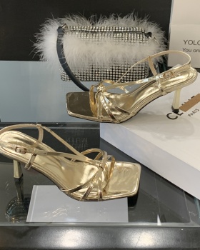 Fine-root sandals high-heeled shoes for women