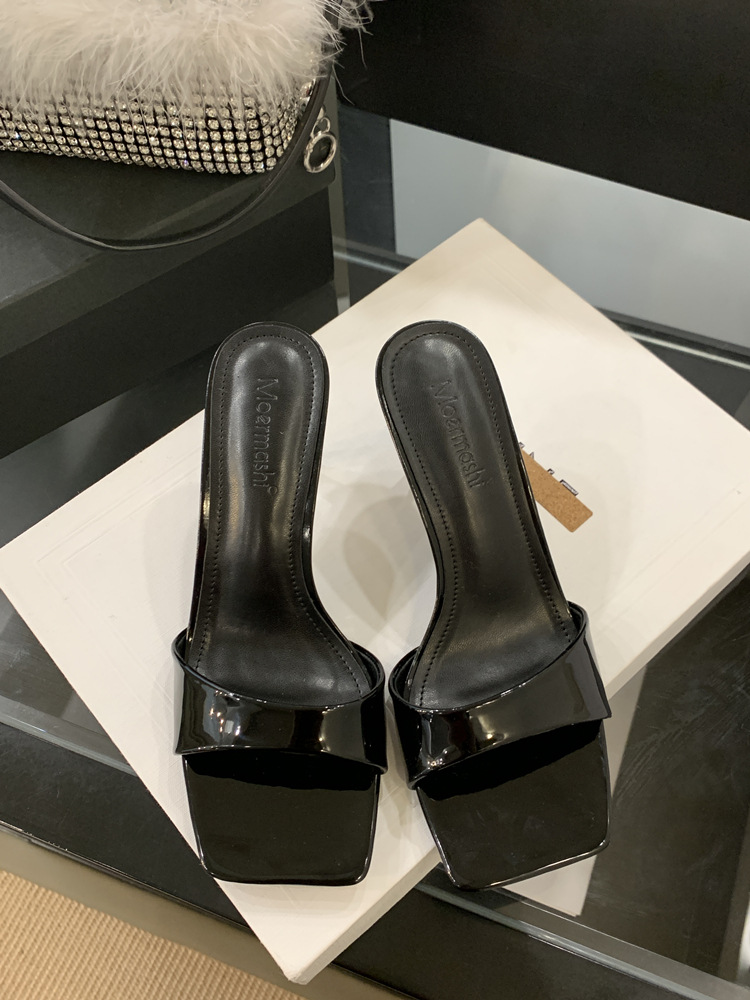 Lazy summer lazy shoes fashion open toe slippers for women